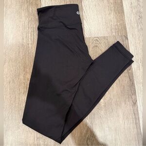 Lululemon Black High-Rise Leggings – Size 6